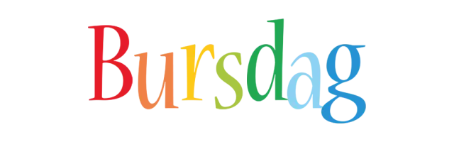 Bursdag