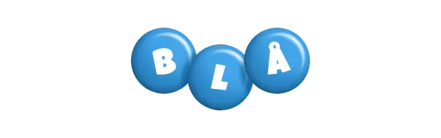 Blå